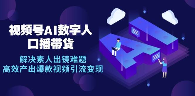 （12958期）视频号数字人AI口播带货，解决素人出镜难题，高效产出爆款视频引流变现